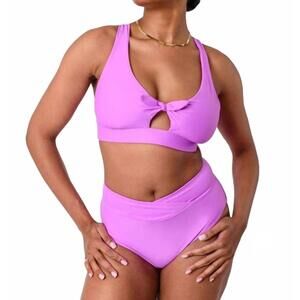 NEW WILD ISLES women's olivia bikini bottom in lilac